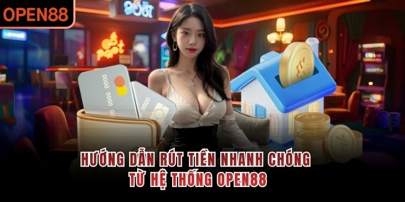 Hướng dẫn rút tiền nhanh chóng từ hệ thống OPEN88